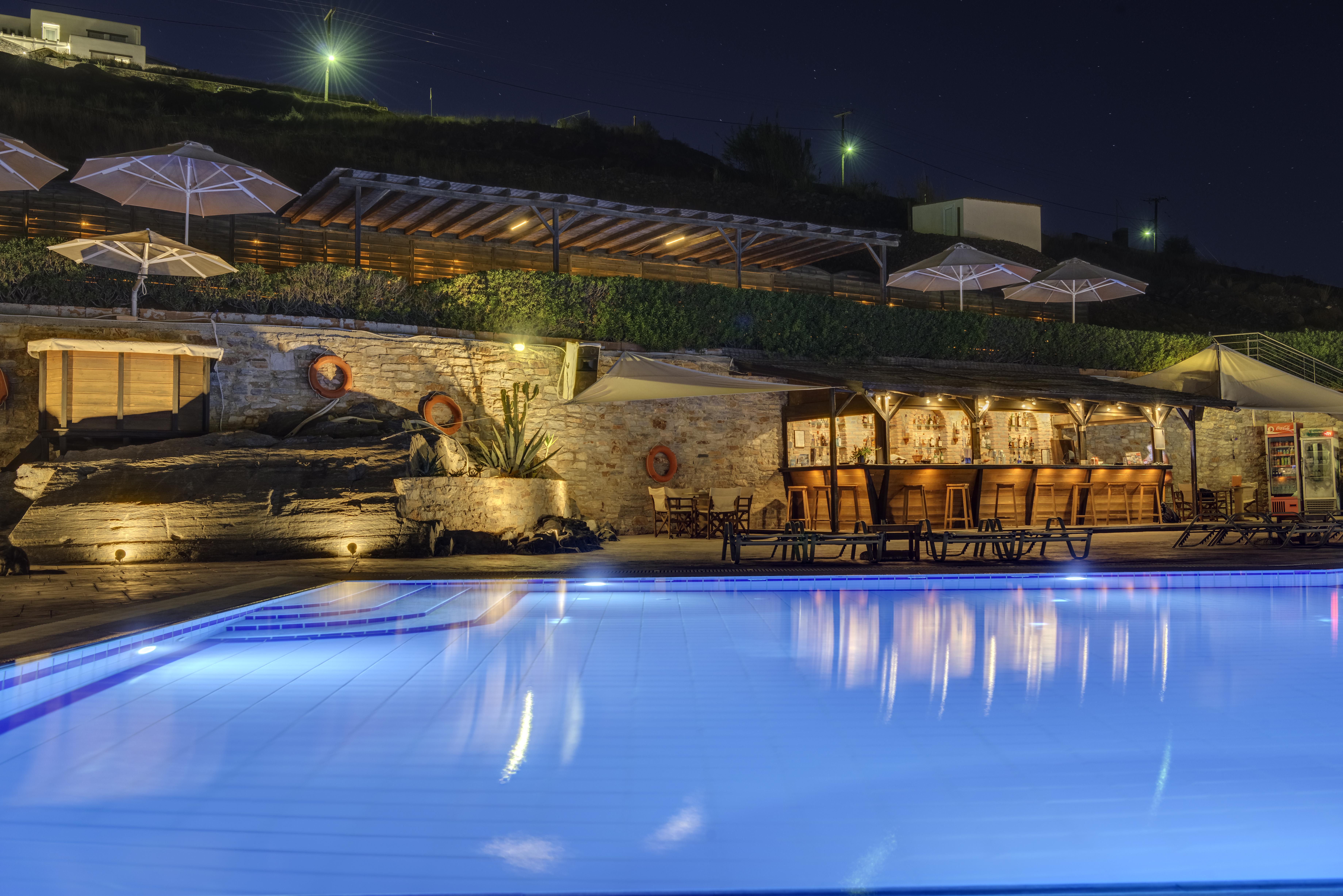 Sunrise Beach Suites Azolimnos Buitenkant foto